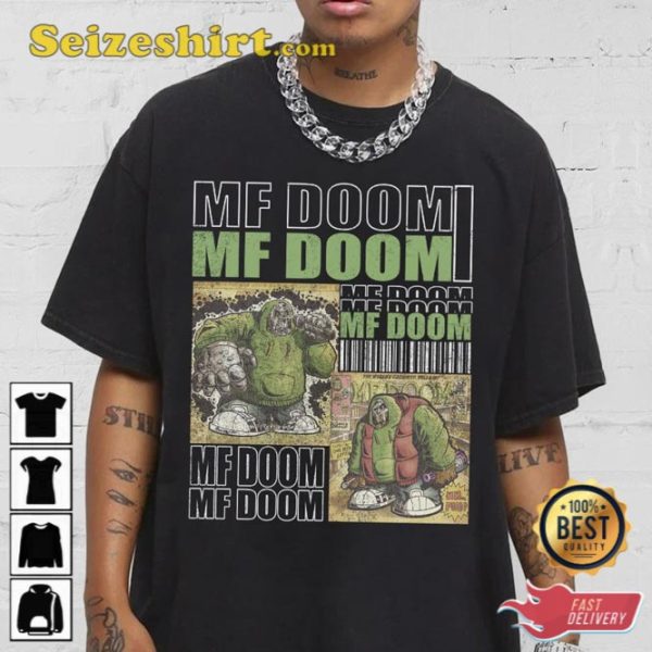 MF Doom Album Rap Tracklist Shirt