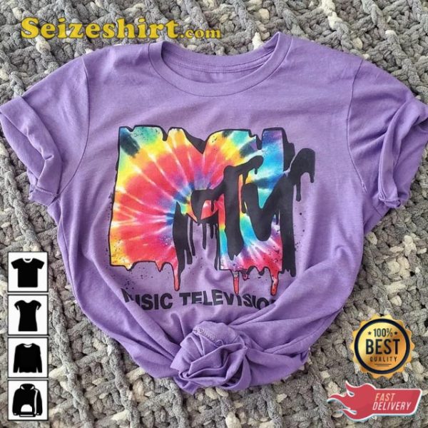 MTV 90s Music Television Colorfull Unisex T-Shirt