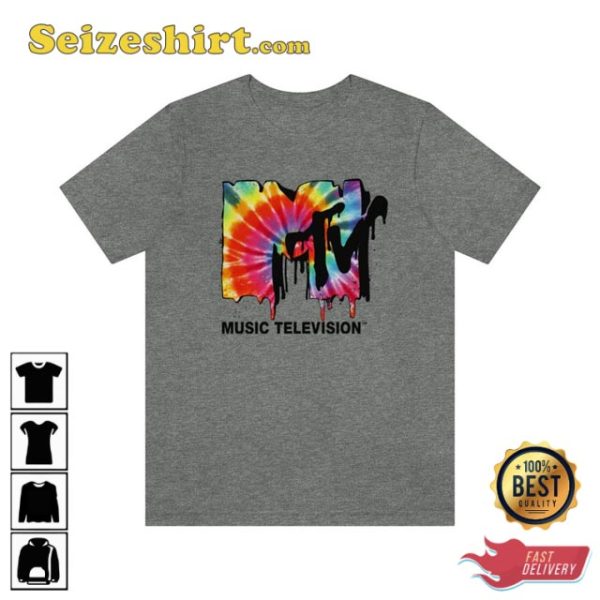 MTV 90s Music Television Colorfull Unisex T-Shirt