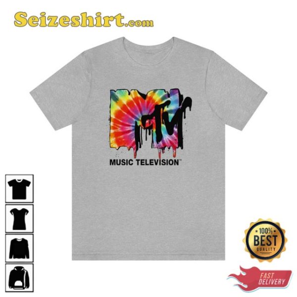 MTV 90s Music Television Colorfull Unisex T-Shirt