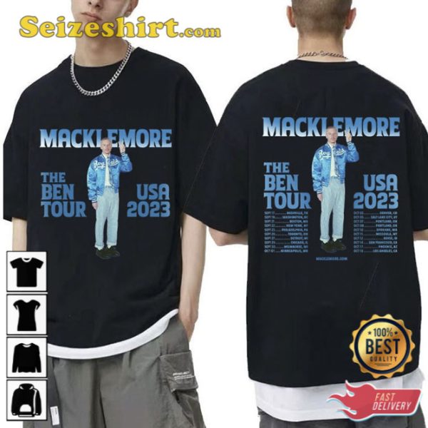 Macklemore The Ben Tour 2023 Shirt For Fan