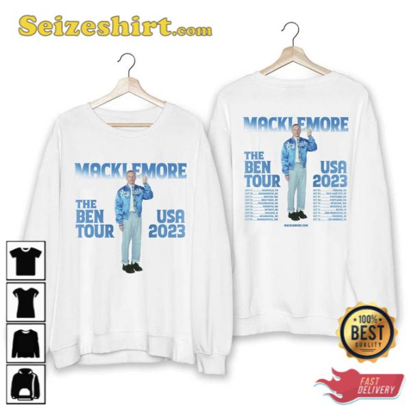 Macklemore The Ben Tour 2023 Shirt For Fan