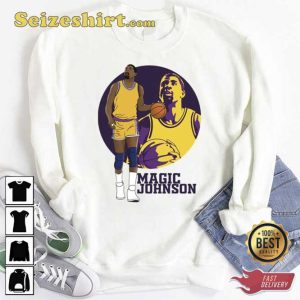 Magic Johnson Fanart Basketball Legend 90s Hoodie