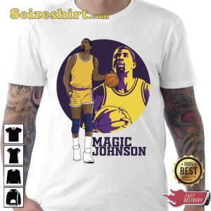 Magic Johnson Fanart Basketball Legend 90s Hoodie