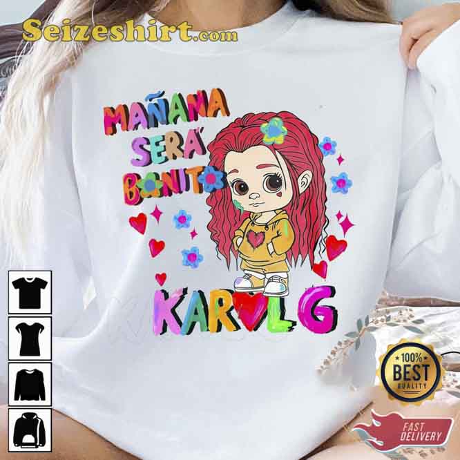 Manana sera bonito Karol G Sirena T-shirt