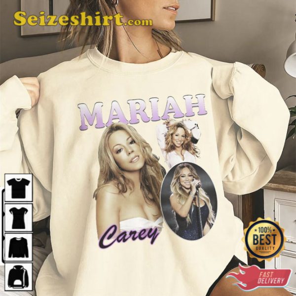 Mariah Carey Vintage Bootleg Sweatshirt Gift For Fan