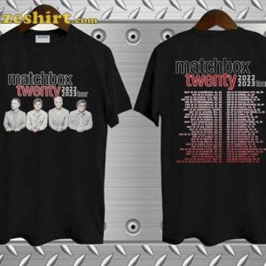 Matchbox Twenty Tour 2022 2023 T-Shirt