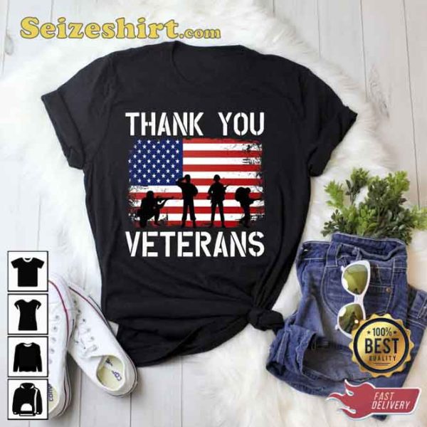 Memorial Day Thank You Veterans T-Shirt
