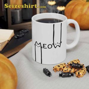 Meow Cat Ceramic Coffee Mug