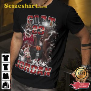 Michael Jordan Goat 23 Design T-Shirt