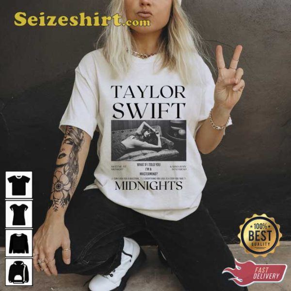 Swift Midnights Album Cover Unisex Shirt