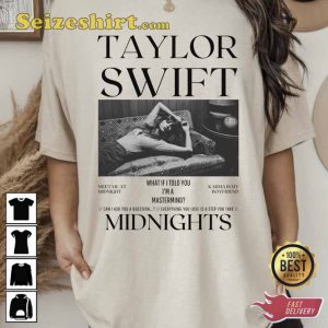 Swift Midnights Album Cover Unisex Shirt