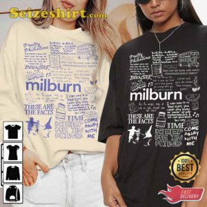 Milburn Doodle Art Lyric Album Song Music T-Shirt