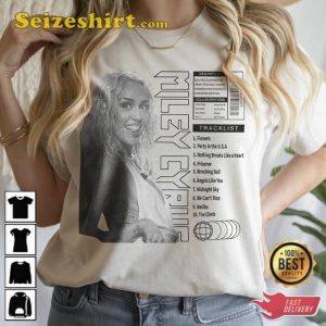 Miley Cyrus Tracklist Song Vintage Unisex Shirt