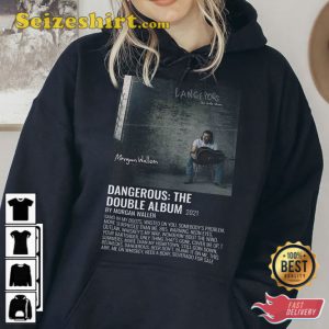 Minimalist Album Music Shirt Morgan Wallen Dangerous Tour Album