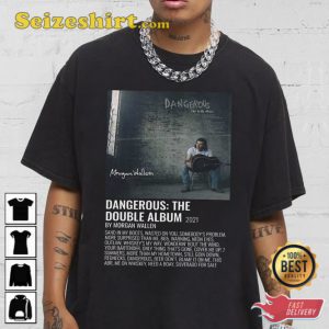 Minimalist Album Music Shirt Morgan Wallen Dangerous Tour Album