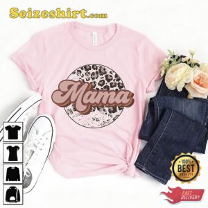 Mom Leopard Shirt Mothers Day Gift