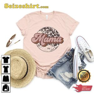 Mom Leopard Shirt Mothers Day Gift