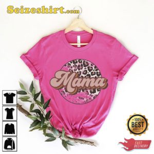 Mom Leopard Shirt Mothers Day Gift