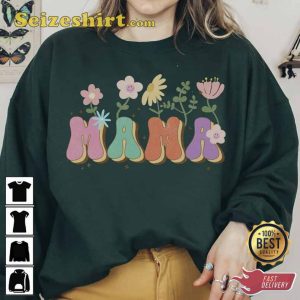 Mother's Day Floral Mama Sweatshirt