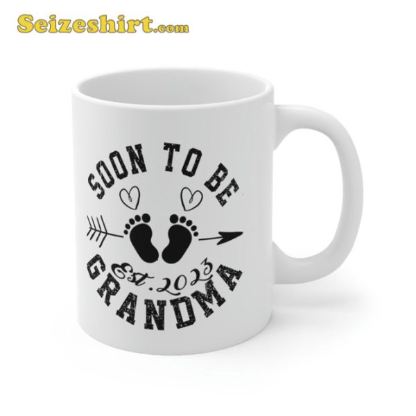 Mothers Day Soon to be Grandma 2023 Mug