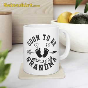 Mothers Day Soon to be Grandma 2023 Mug