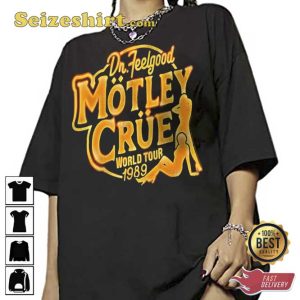 Motley Crue Dr Feelgood Tour T-shirt