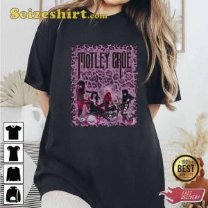 Motley Crue Pink Cheetah Band T-Shirt