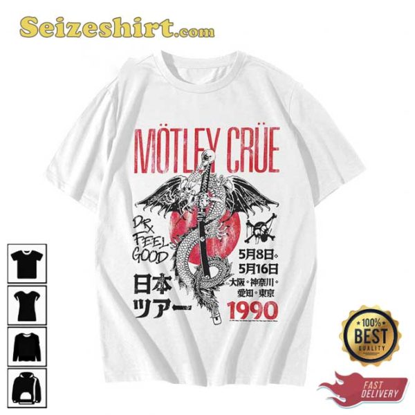 Motley Crue Rock Band Cinderella T-Shirt