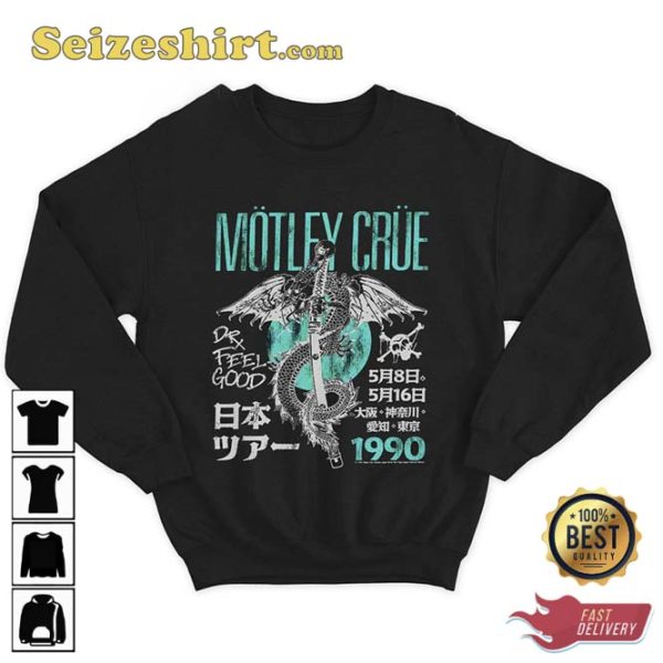 Motley Crue Rock Band Cinderella T-Shirt