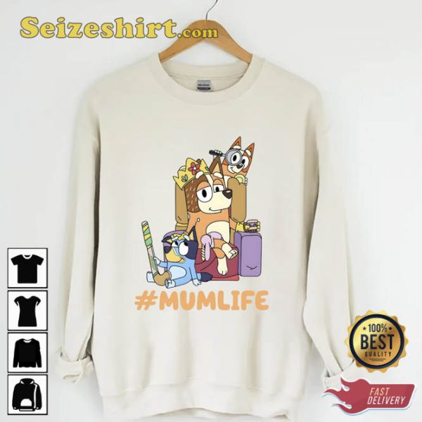 Mumlife Bluey Family Sweatshirt