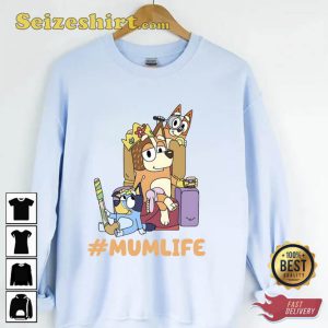 Mumlife Bluey Family Sweatshirt