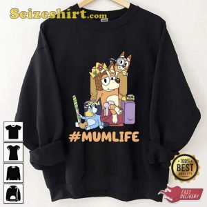 Mumlife Bluey Family Sweatshirt