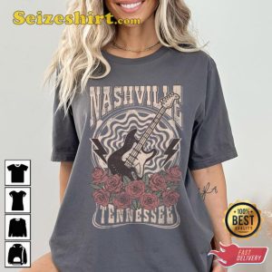 Nashville Country Music Cute Western Boho Cowgirl Shirt Country Tee