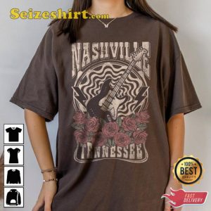 Nashville Country Music Cute Western Boho Cowgirl Shirt Country Tee