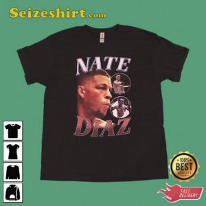 Nate Diaz Style Rap T-Shirt Gift For Fan
