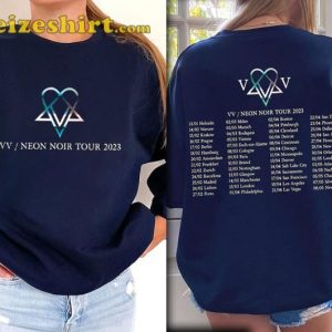 Neon Noir Tour 2023 Ville Valo Rock Music Fan Unisex T-Shirt
