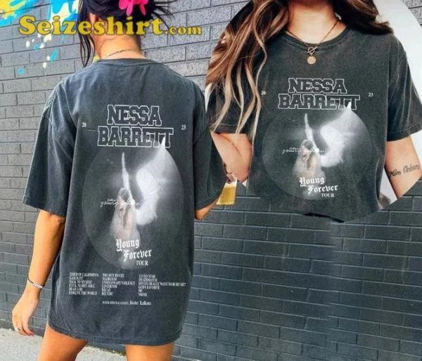 Nessa Barrett Young Forever Tour 2023 Playlist Unisex T-Shirt