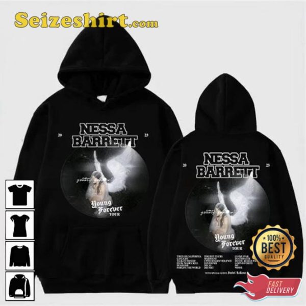 Nessa Barrett Young Forever Tour 2023 Playlist Unisex T-Shirt