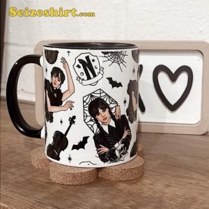 Nevermore Wednesday Addams Coffee Mug