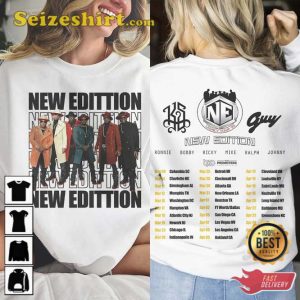 New Edition Band Music Legacy Tour 2023 Shirt Gift For Fan
