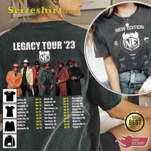 New Edition Band R’B Music Tour 2023 2 Sides Sweatshirt