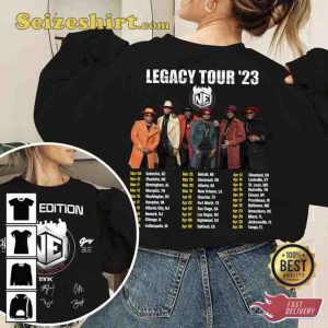 New Edition Band R'B Music Tour 2023 2 Sides Sweatshirt