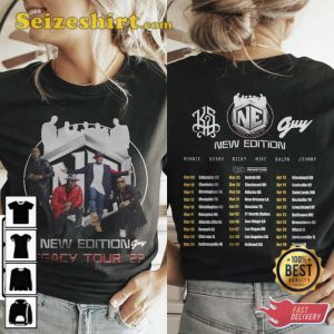 New Edition Legacy Tour 2023 Tee Shirt for Fan