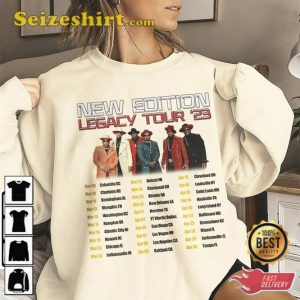 New Edition V4 Legacy Tour 2023 Tee Shirt Gift for Fan