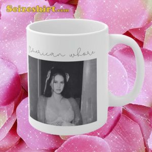New Merch Lana Del Rey American Whore Mug