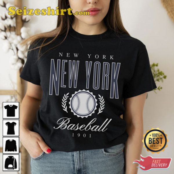 New York Baseball Vintage Unisex T-Shirt Gift For Fan