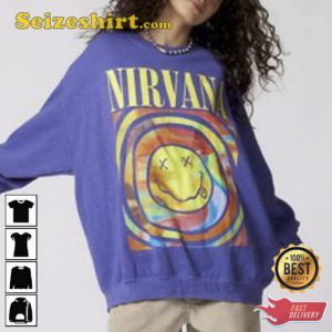 Nirvana Smiley Face Aesthetic Trendy T-Shirt