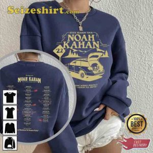 Noah Kahan Sticky Season Tour 2023 2 Sides Unisex Shirt