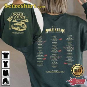 Noah Kahan Sticky Season Tour 2023 2 Sides Unisex Shirt